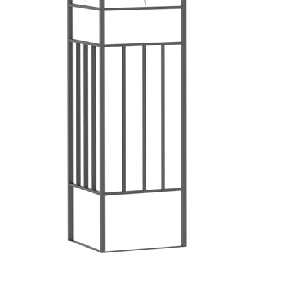 3 x 3m Outdoor Steel Gazebo with 2 Tier Roof