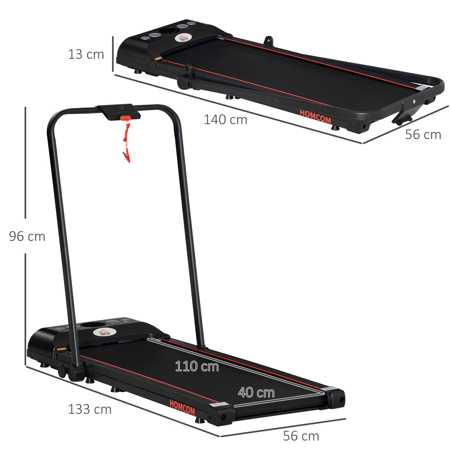 Folding Walking Treadmill for Home