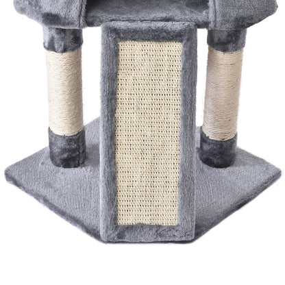 PawHut Corner Cat Tree for Indoor Cats