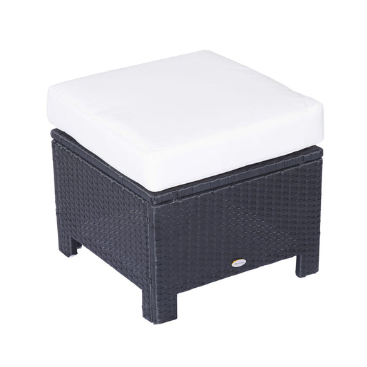 Rattan Ottoman