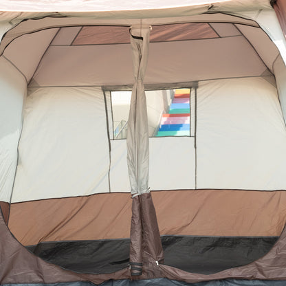 3-4 Man Two Room Camping Tent with Vestibule