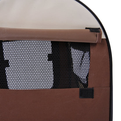 PawHut Folding Fabric Soft Pet Crate