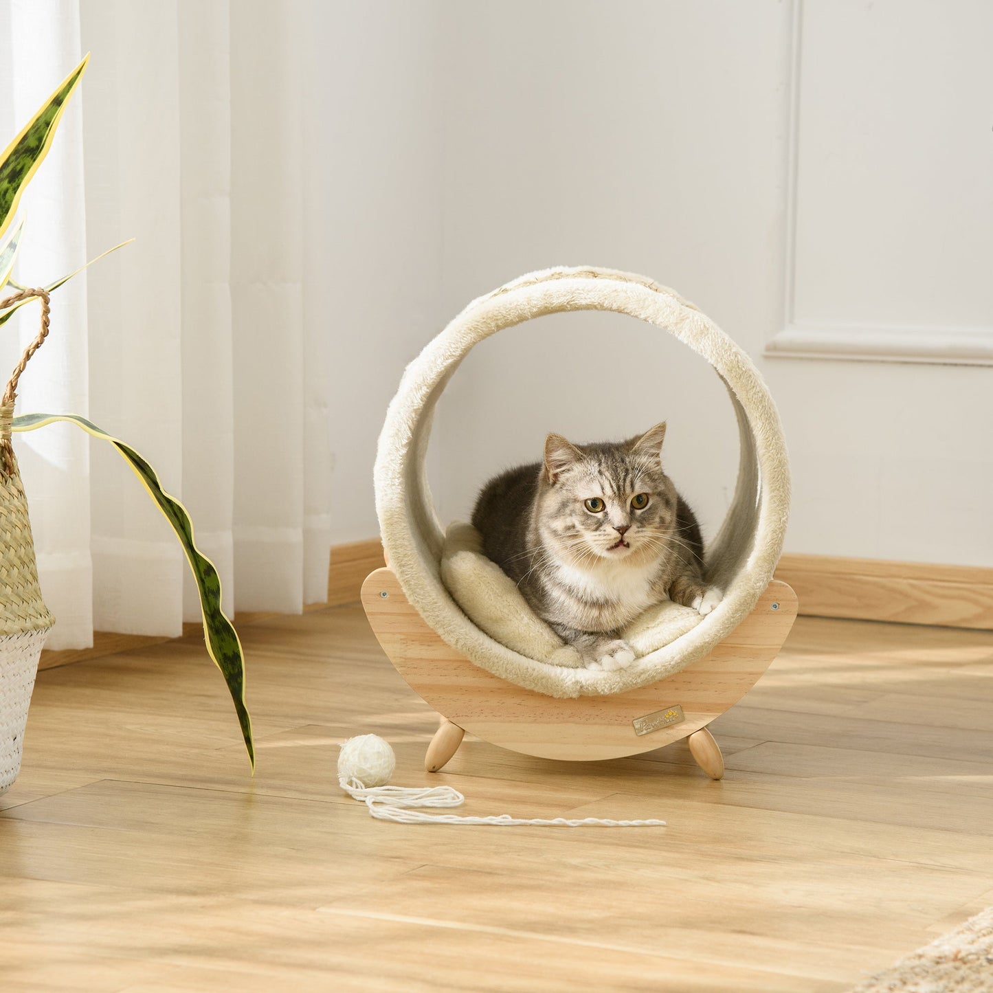 PawHut Elevated Cat House