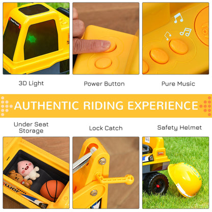 Engineering Truck Detachable Digging Bucket and Grab Bucket for 2-3 Years Old