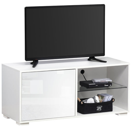 High Gloss Boxy TV Cabinet