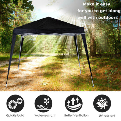 Outsunny Slant Leg Pop Up Gazebo with Carry Bag