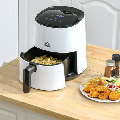 1300W 2.5L Air Fryer 7 Presets With Digital Display White & Black