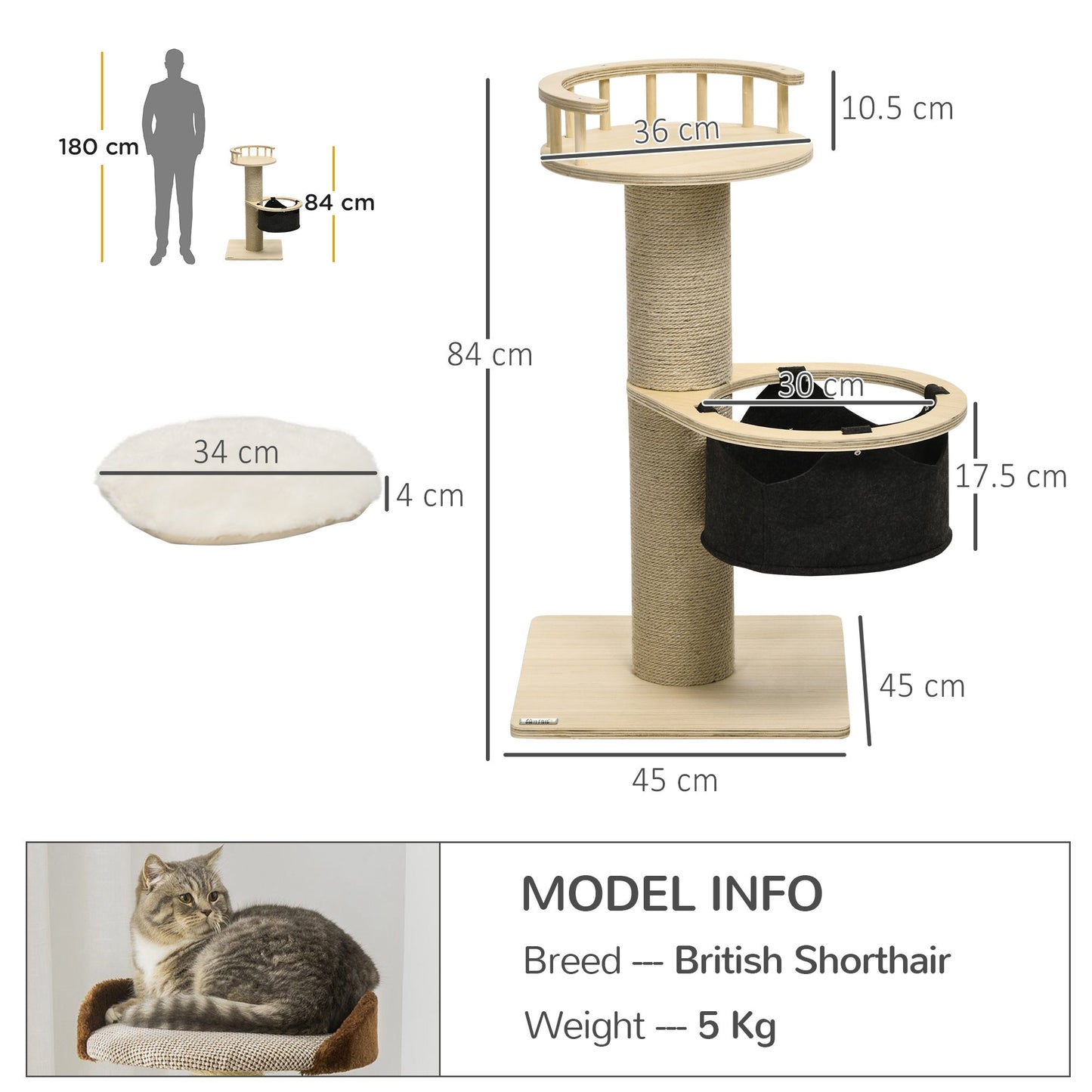 PawHut Cat Tree