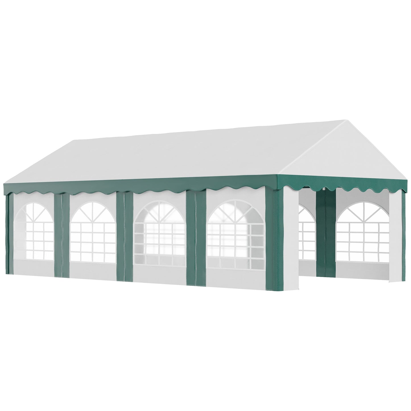 8 x 4m Garden Gazebo with Sides