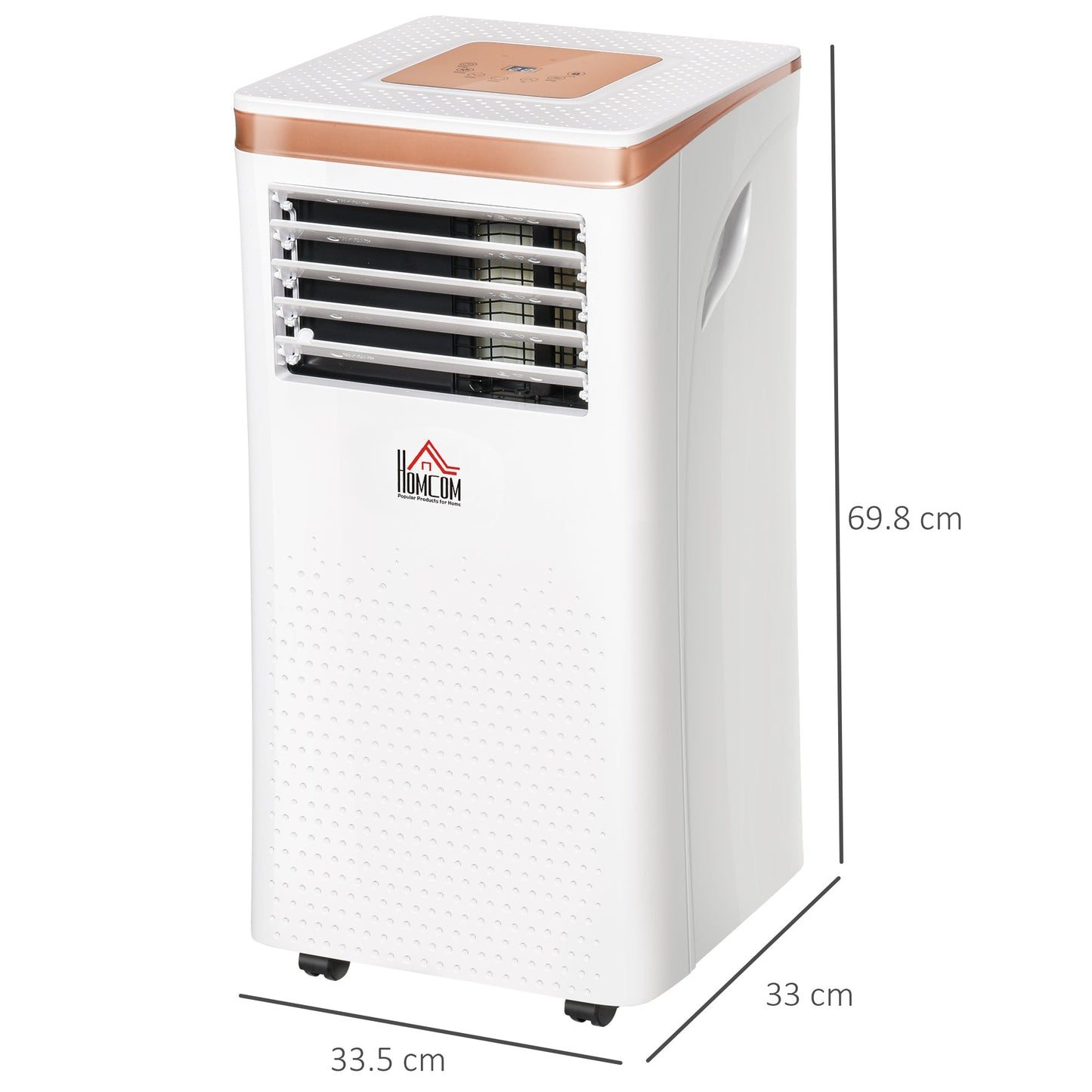 A Rated 7,000 BTU Portable Air Conditioner With Remote & 24 Hour Timer