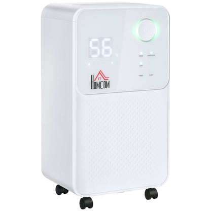 12L/Day 2000ML Portable Quiet Dehumidifier for Home Laundry Room Bedroom Basement