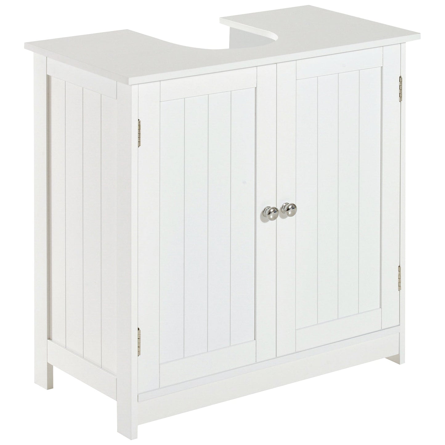 60Lx30Wx60H cm Sink Base Cabinet-White