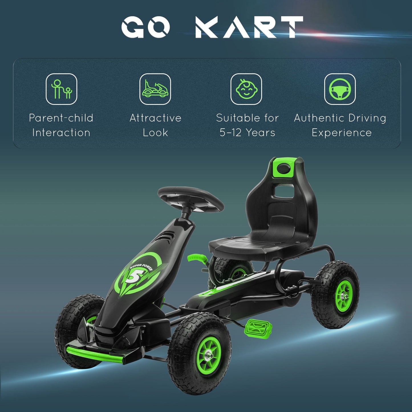 Children Pedal Go Kart