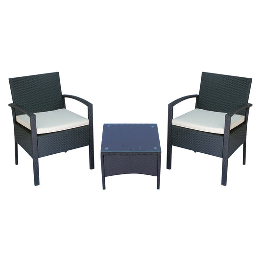 2 Seater Rattan Bistro Set