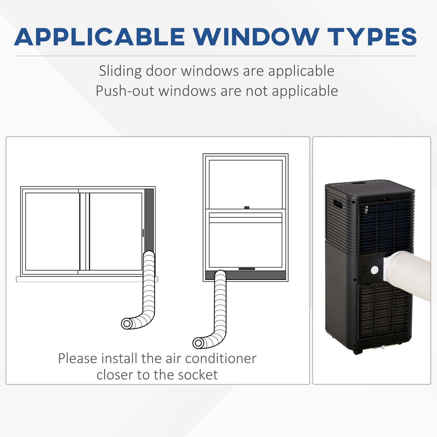 A Rated 7,000 BTU 4-In-1 Portable Dehumindifier With Remote & 24 Hour Timer