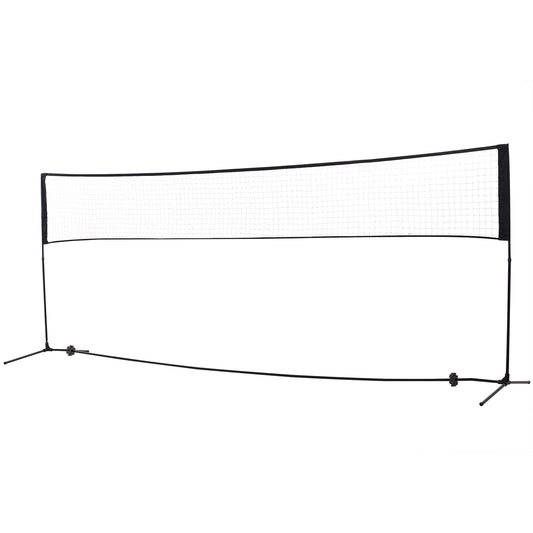 4m Portable PE Sports Net w/ Carry Bag Black