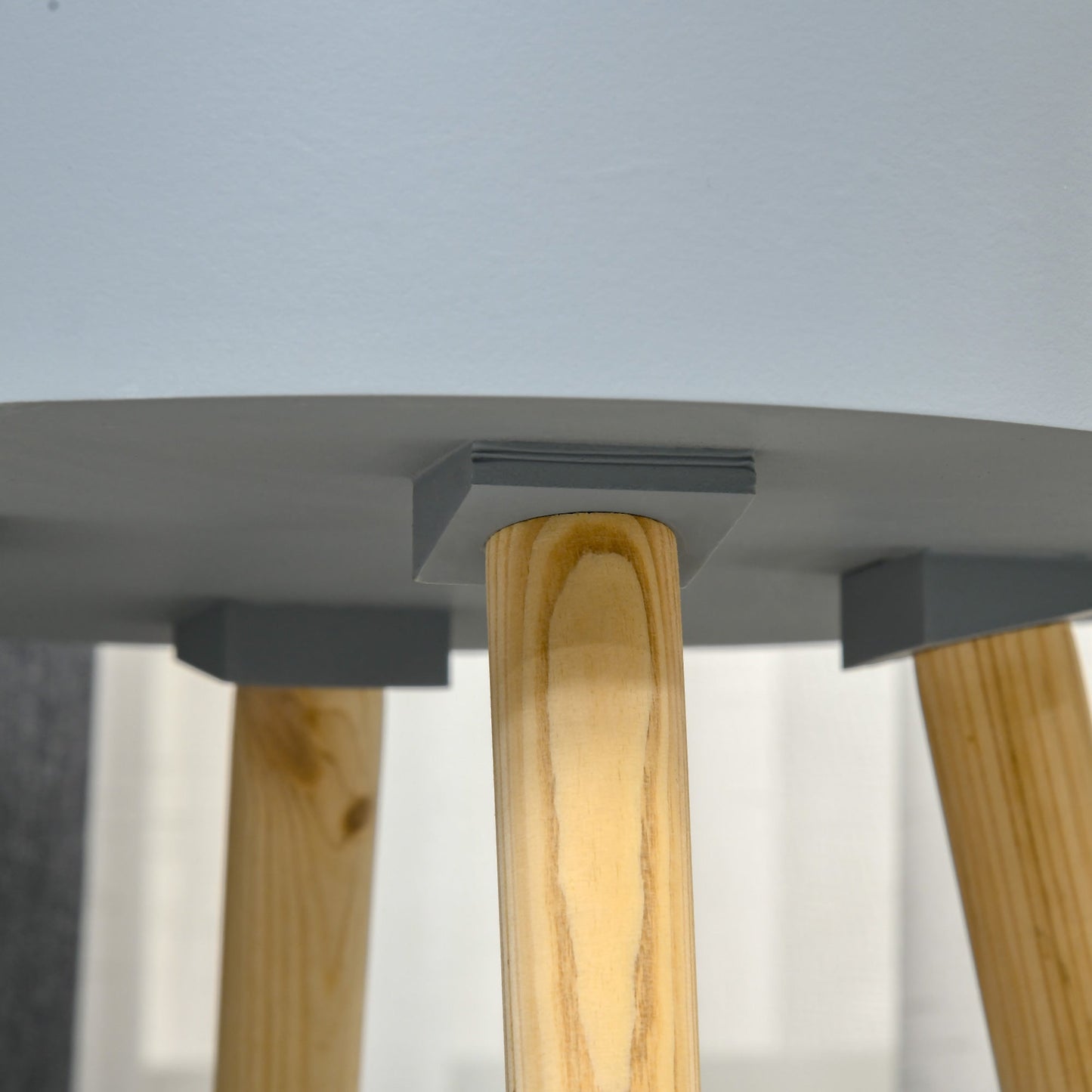 Modern Side Table with Hidden Storage Space