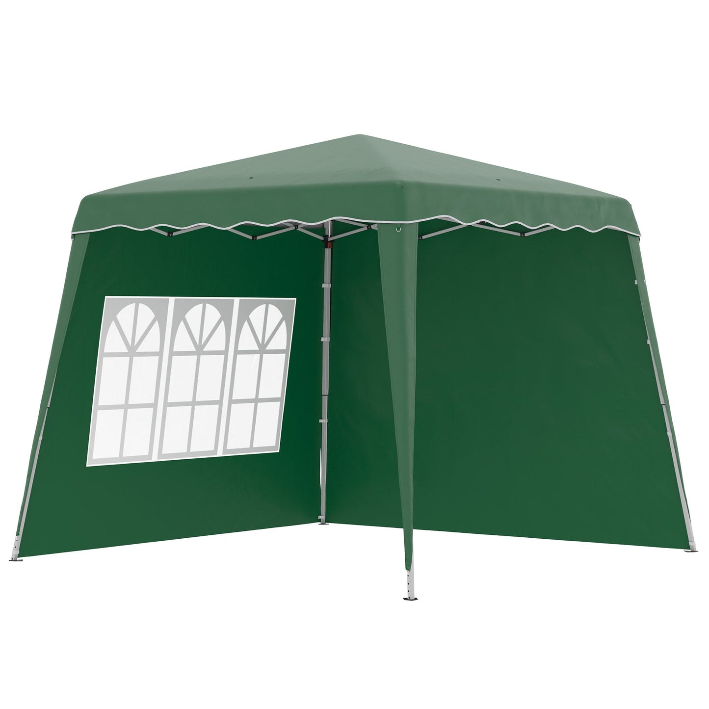 Pop Up Gazebo with 2 Sides