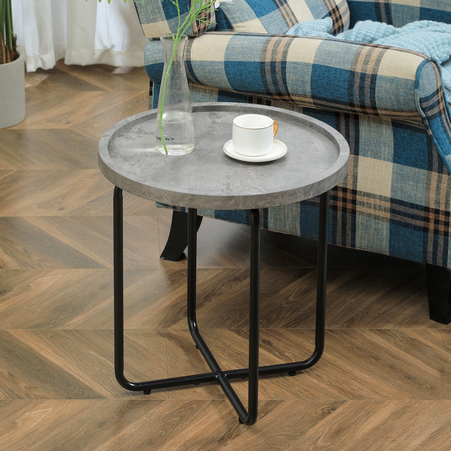 Round End Table