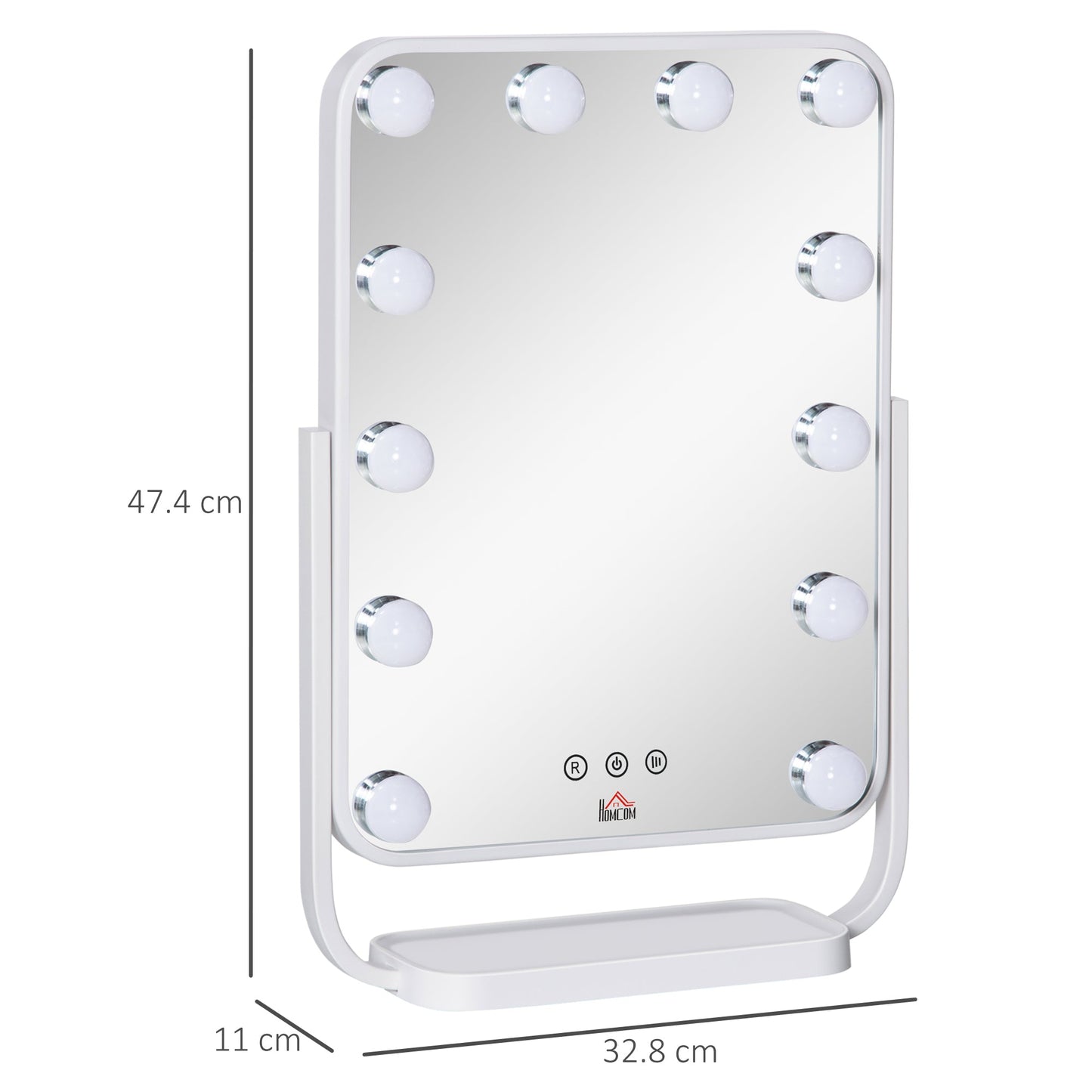 Hollywood Makeup Mirror with LED Lights