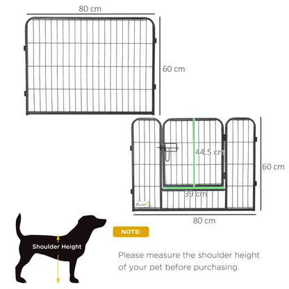 PawHut Heavy Duty Puppy Play Pen