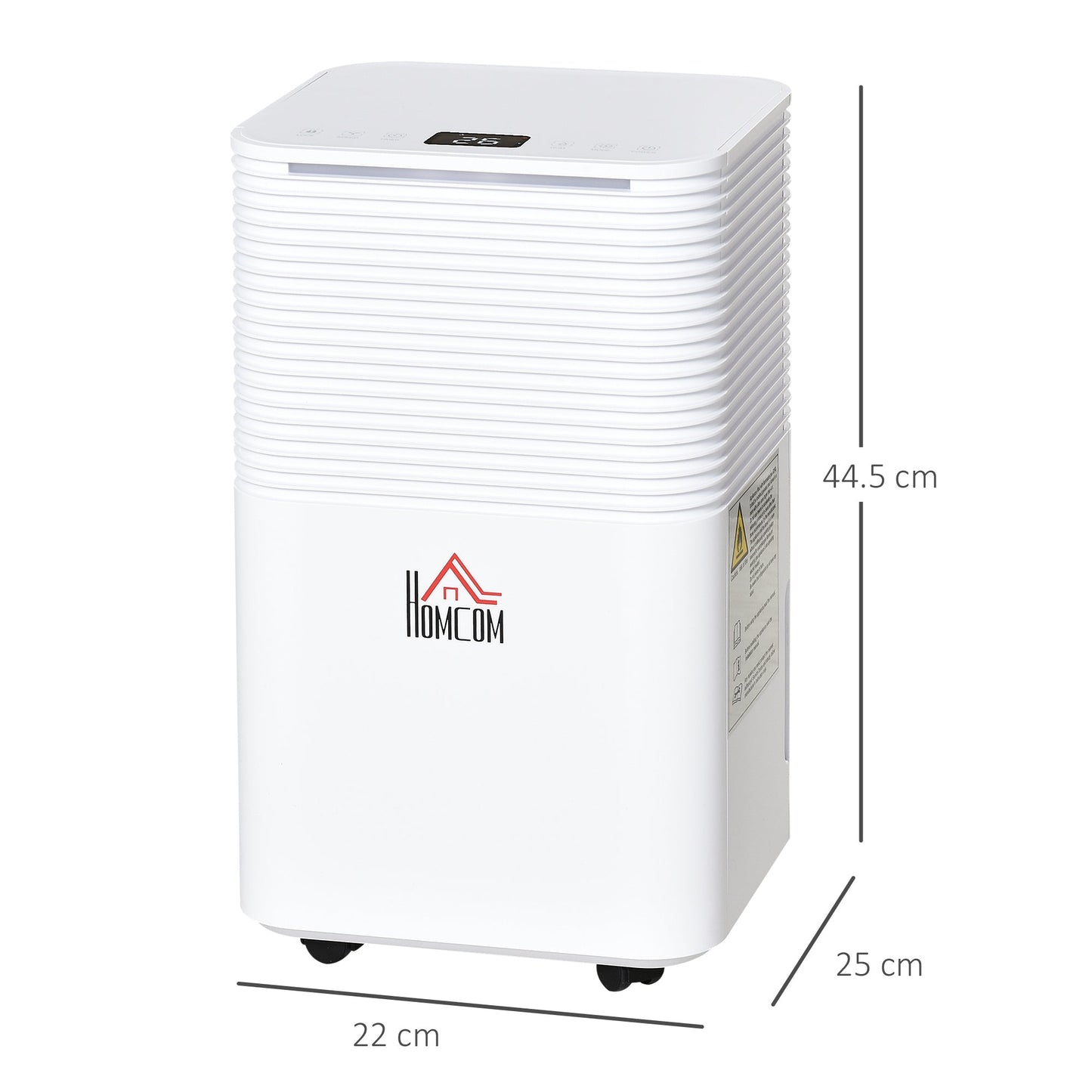 10L/Day Portable Quiet Dehumidifier for Home Laundry