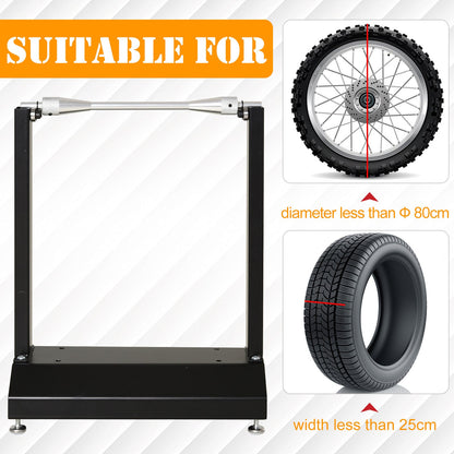 Moter Cycle Balance Wheel Stand With 0 To 25cm Adjustment by Durhand