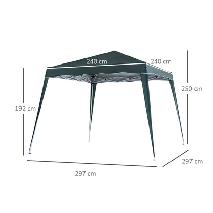 Slant Leg Pop Up Gazebo with Carry Bag