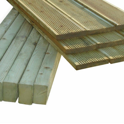 Shire Decking Kit 4.8m x 4.8m with 28mm Boards