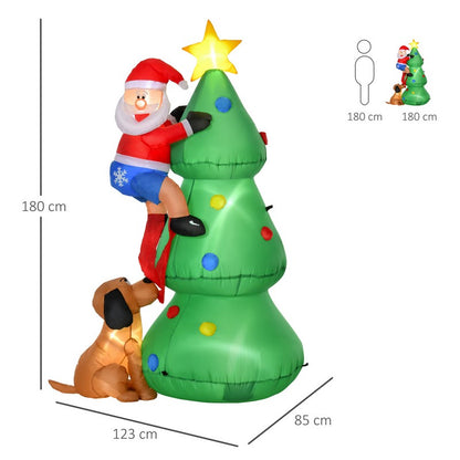 6FT Inflatable Christmas Tree