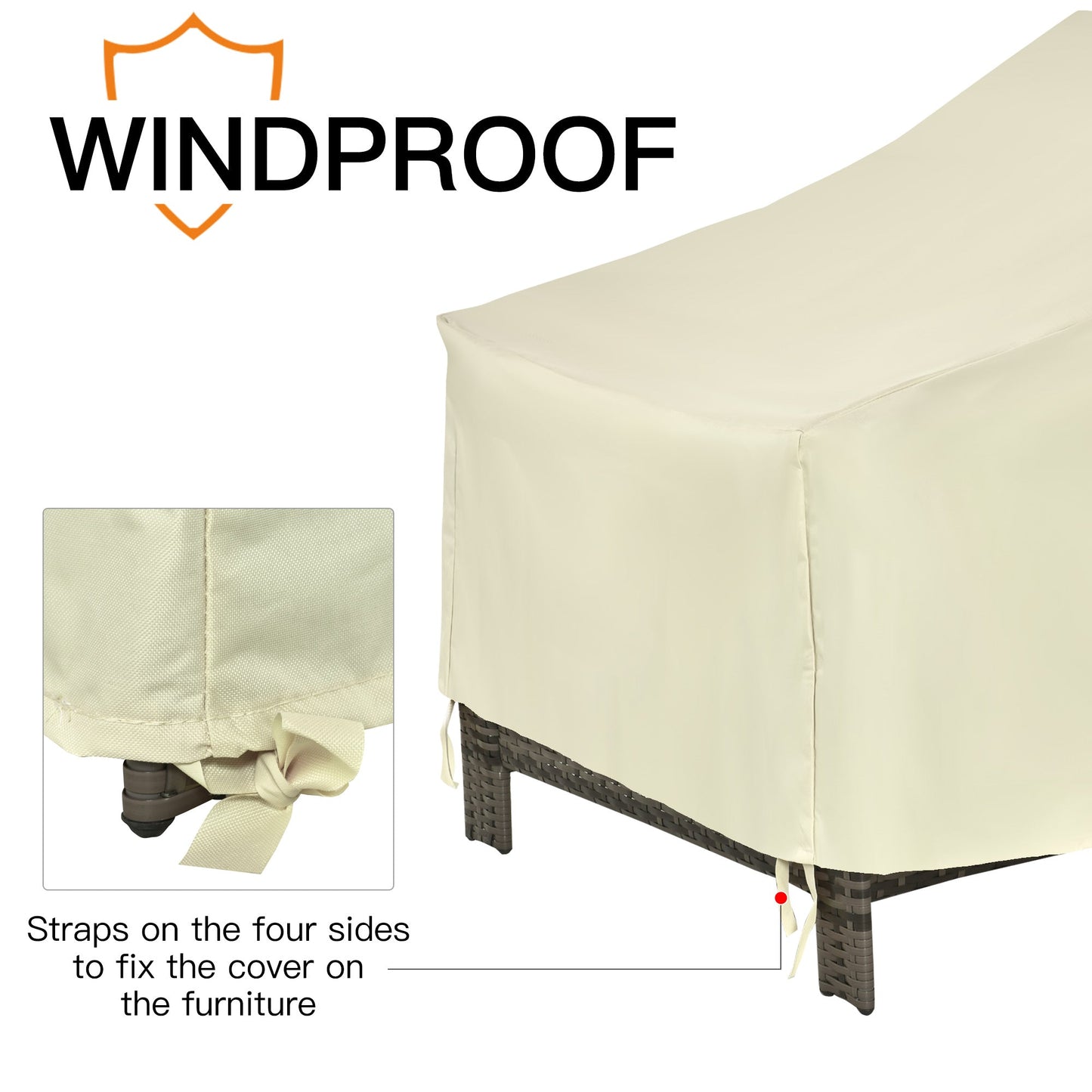 Waterproof Furniture Cover For Single Chair