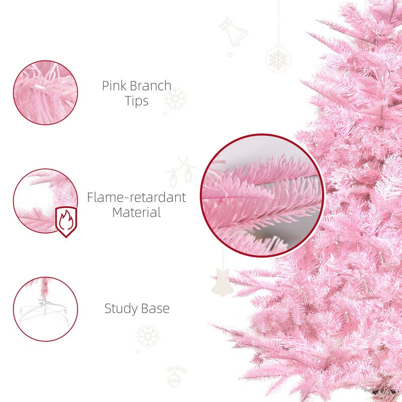 4FT Artificial Christmas Tree Holiday Xmas Holiday Tree Decoration with Automatic Open for Home Party