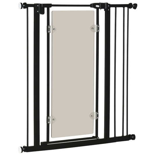 PawHut Pressure Fit Safety Gate for Doorways and Staircases