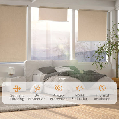 WiFi Smart Roller Blinds Work with TUYA App