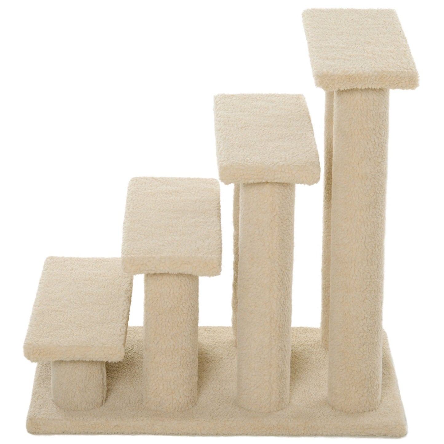 PawHut Cat Tree Ladder 63.5L 43W 60H (cm)-Light Brown