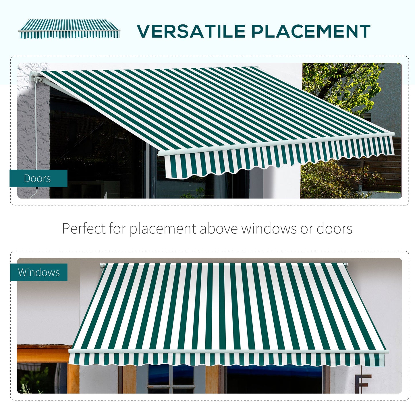 Manual Retractable Awning