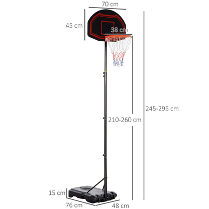 Adjustable Basketball Hoop Stand