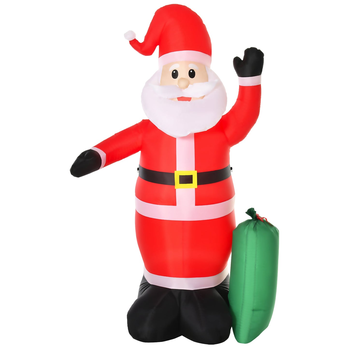 7.5ft Inflatable Christmas Santa Claus with LED Air Blown Xmas Décor Holiday Outdoor Yard Decoration