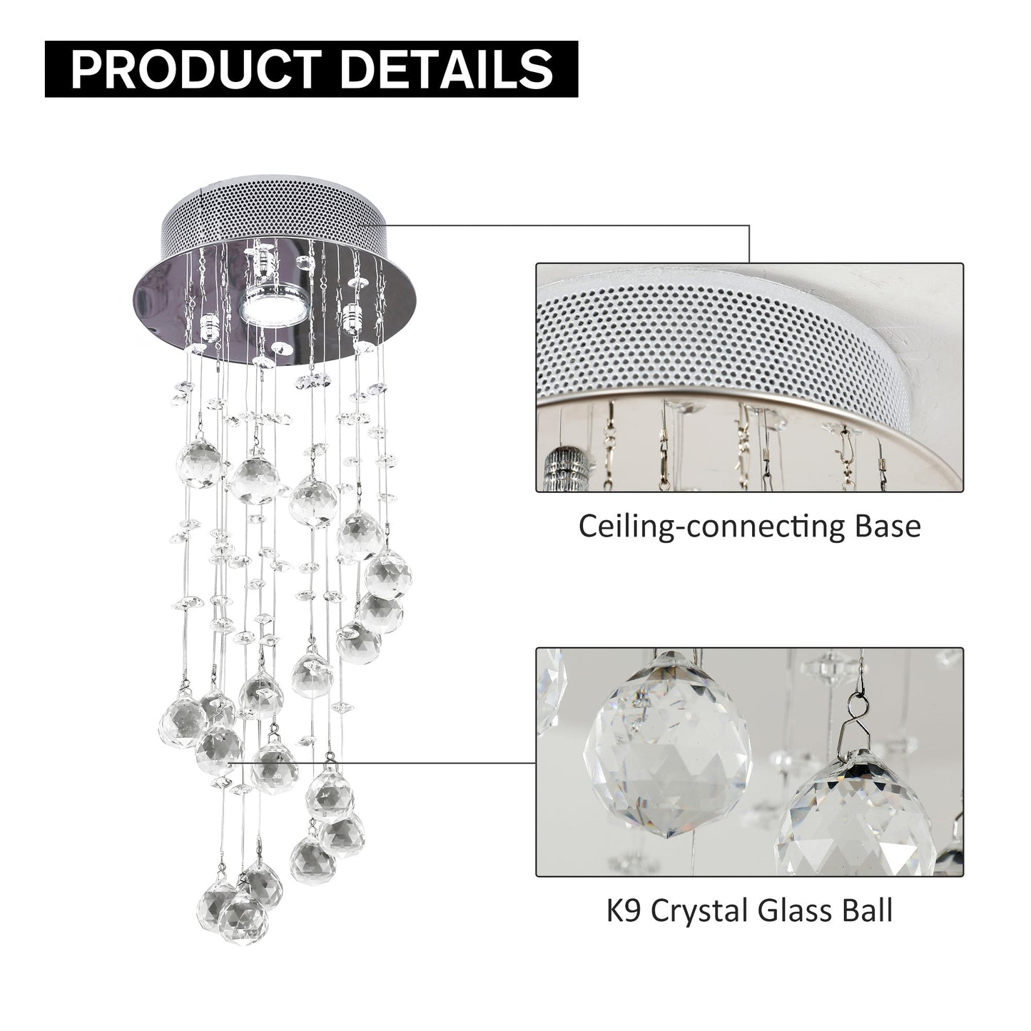 Crystal Ceiling Chandelier