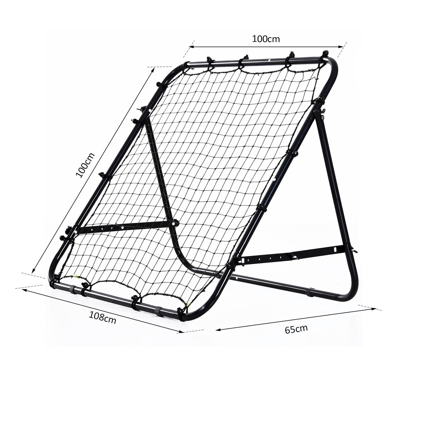 Adults Football Training Aid Multi-Sports Practice W/PE Mesh Metal Tube