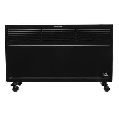 Convector Radiator Heater Freestanding or Wall-mounted w/ Adjustable Thermostat