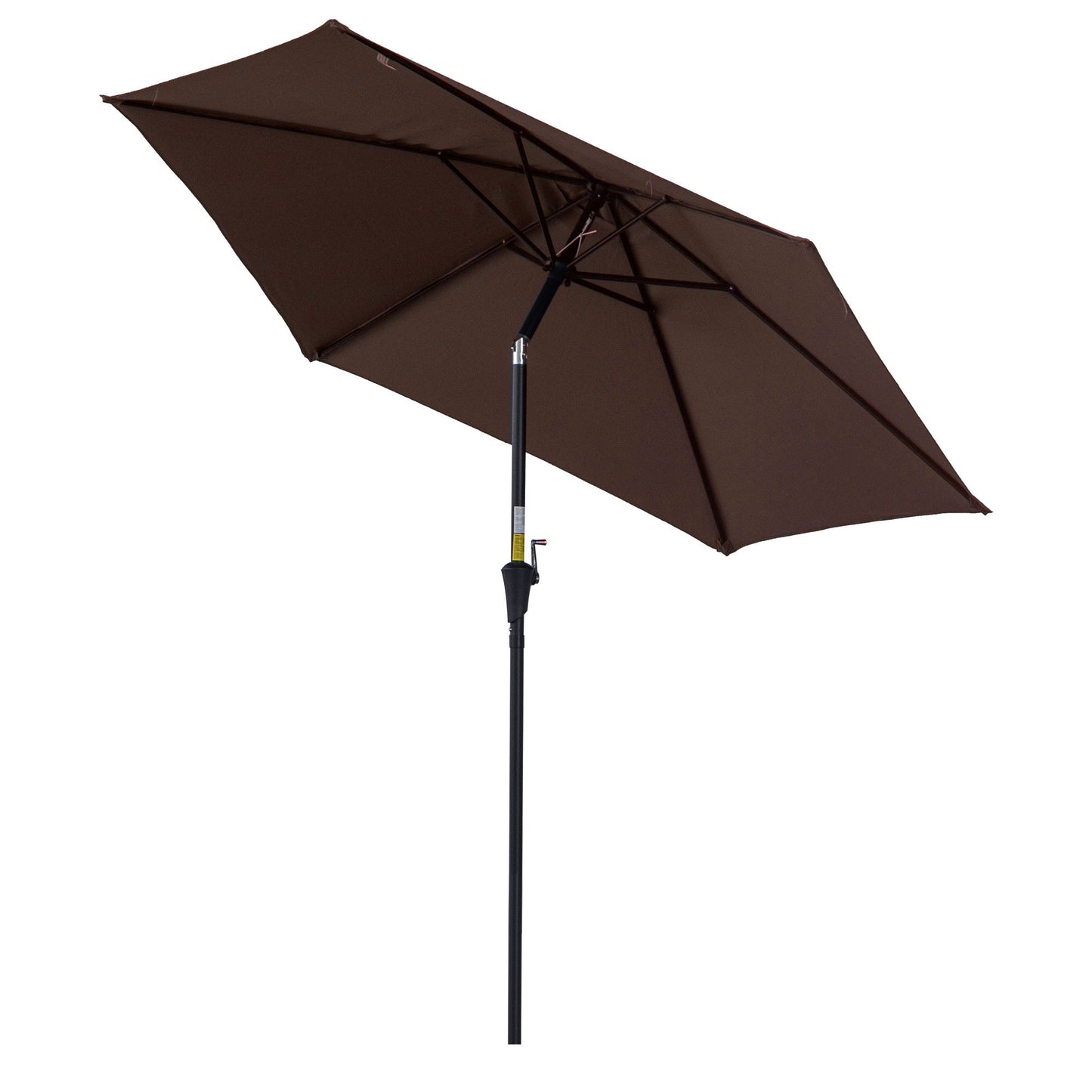 2.7M Garden Parasol Umbrella with Tilt and Crank