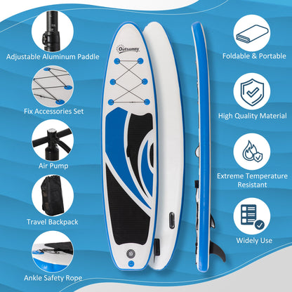 10.6' x 32" x 6" Inflatable Stand Up Paddle Board