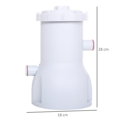 Outsunny Cartridge Filter Pump for 13'-15' Above Ground Pools