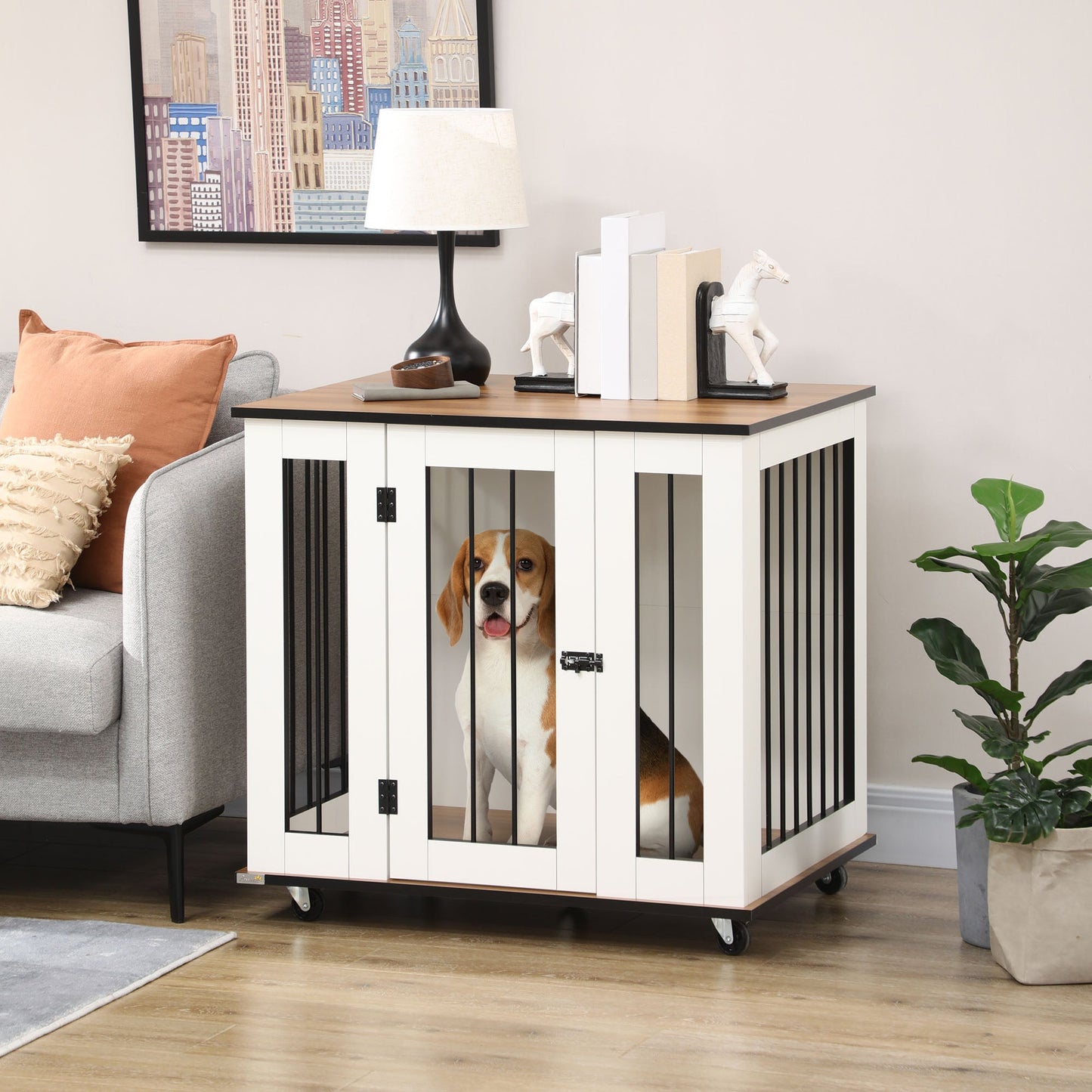 PawHut Dog Crate Furniture