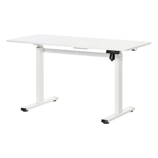 Vinsetto Electric Height Adjustable Standing Desk Sit Stand Desk with Large Desktop