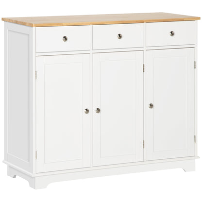 Modern Sideboard with Rubberwood Top