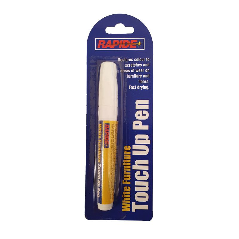 White Furniture Touch Up Pen Marker Repair Wood Floor Cabinet Scratches  R2204 UK