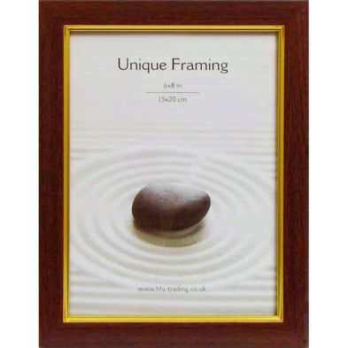 Product photograph of Mahogany Photograph Frame from QD stores