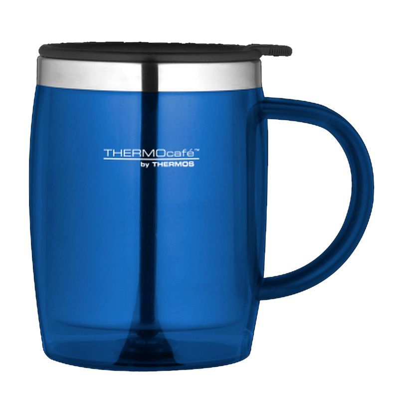Thermo Cafe Desk Mug Blue 0.45L - Buy Online at QD Stores